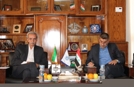رئیس اتاق مشترک عراق و ایران در دیدار با نایب رییس اتاق ایران: عراق در توسعه روابط با ایران جدی است